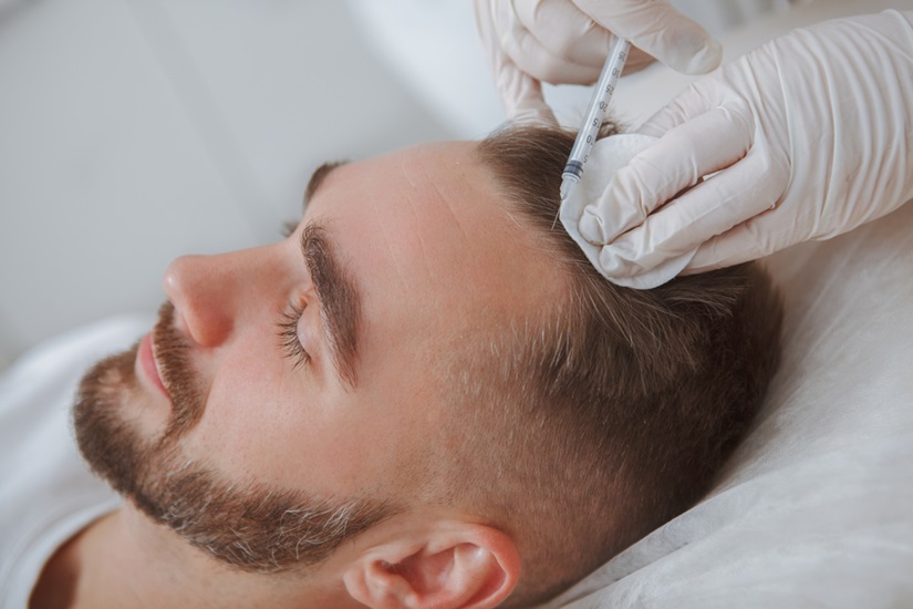 Процедура PRP-терапия кожи головы